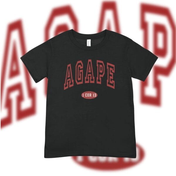 AGAPE Outline Tshirt - Image 2