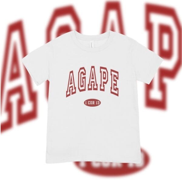 AGAPE Outline Tshirt